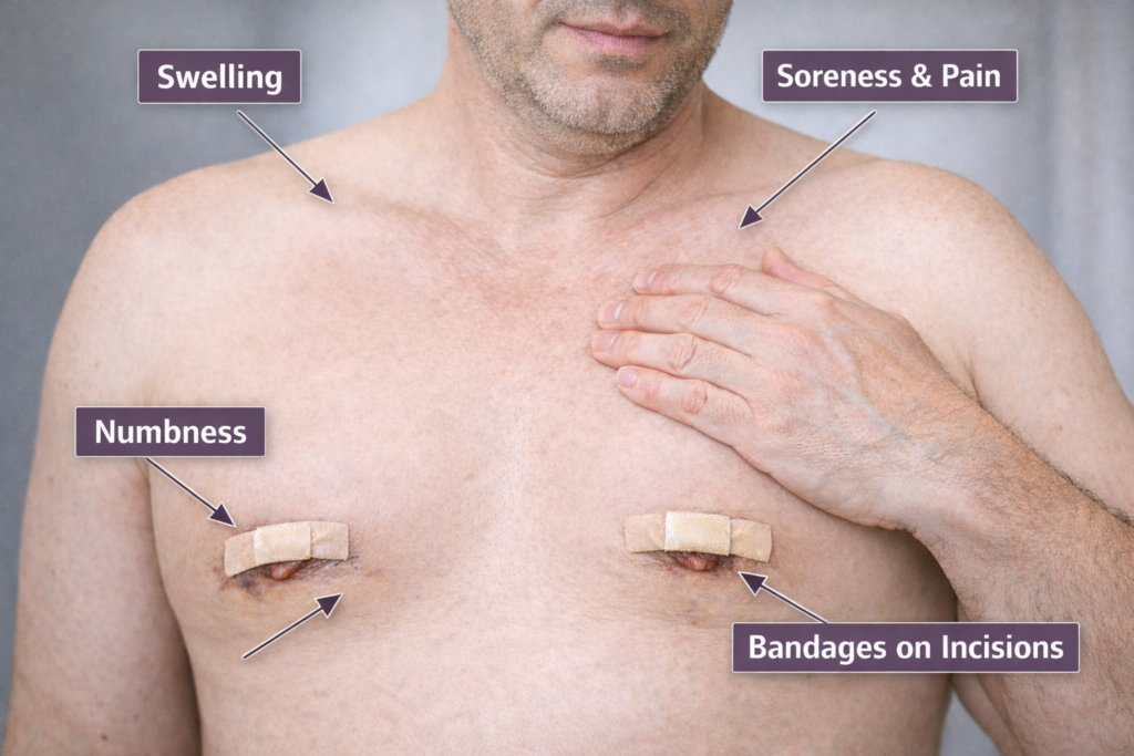 gynecomastia surgery side effects
